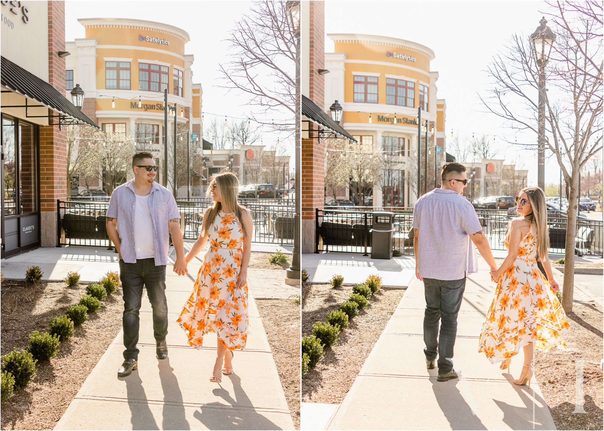 Courtney + Josh | Perrysburg Levis Commons | Ohio Engagement ...